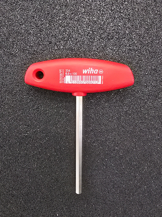 Hex T-Wrench 6mm Premium (Grips)